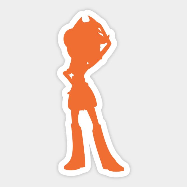 Applejack Equestria Girls Silhouette Sticker by Wissle